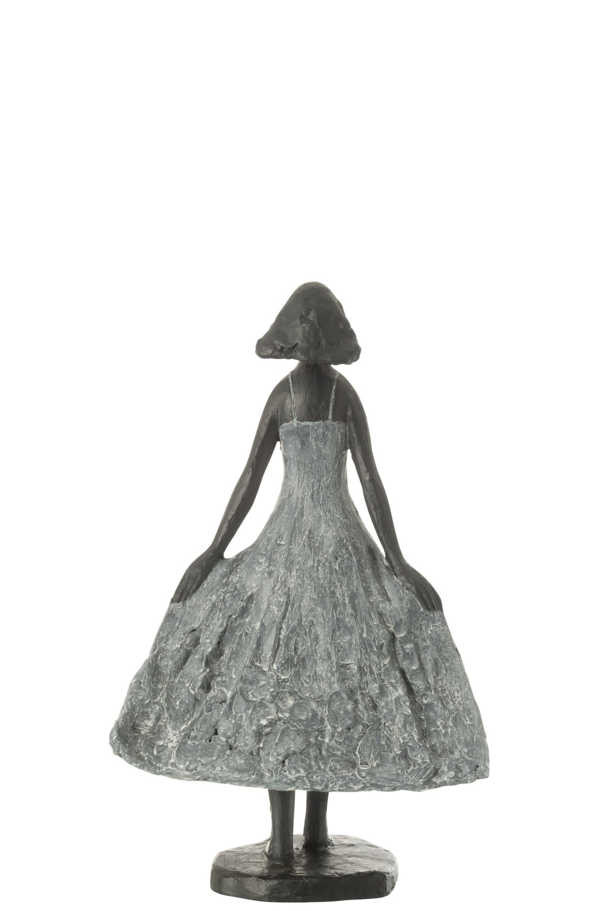 Girl Looking At Sky Resin Black/Grey Small