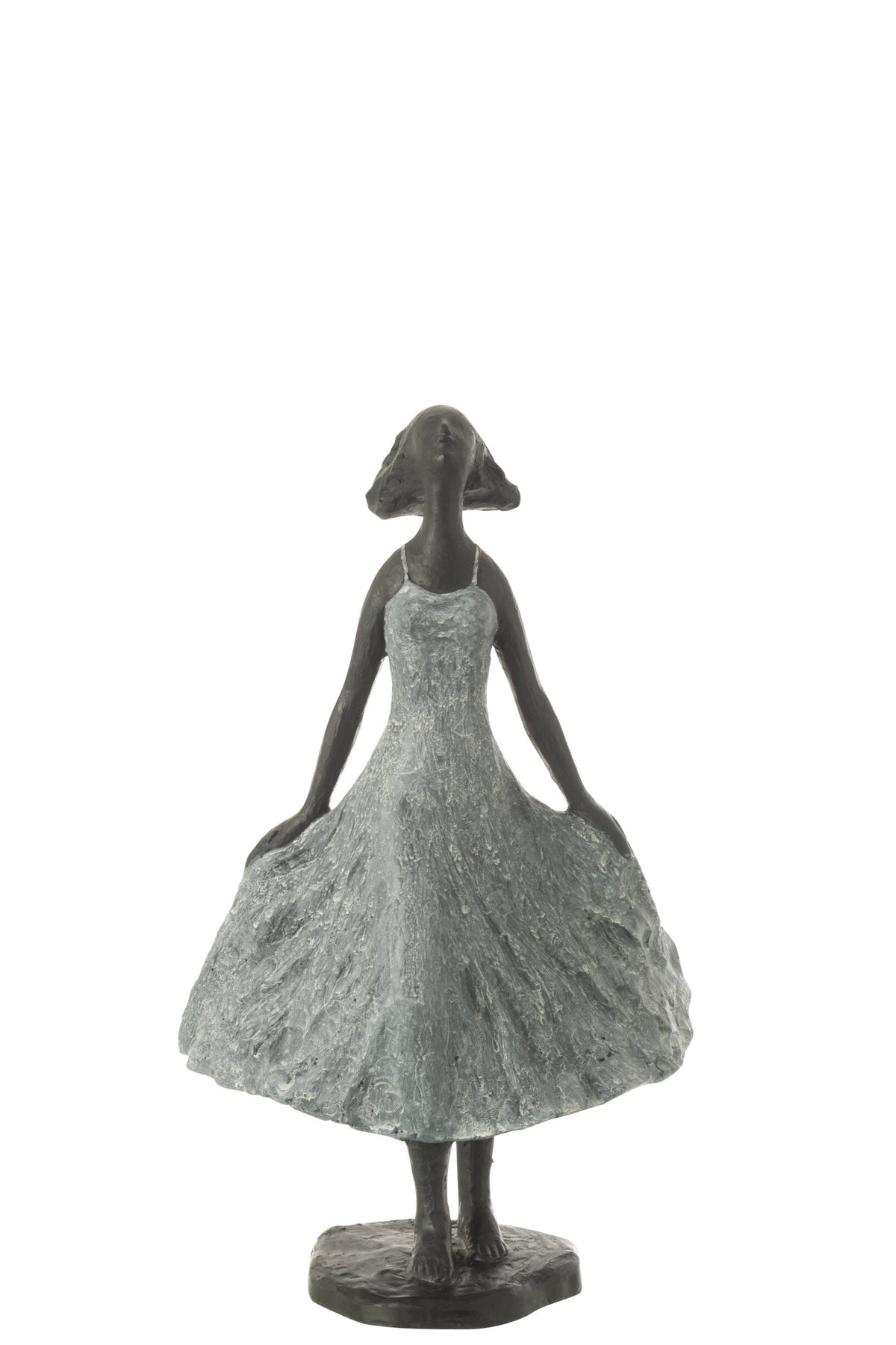 Girl Looking At Sky Resin Black/Grey Small