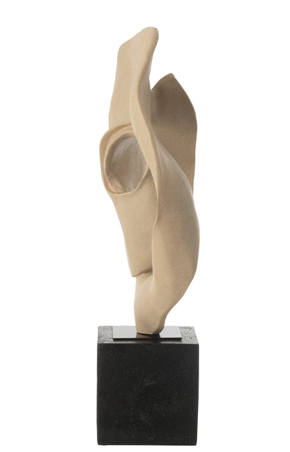 Deco Abstract On Base Resin Beige/Black