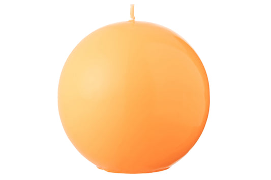 Kaars Bol Wax Fluo Oranje - 50 Uur