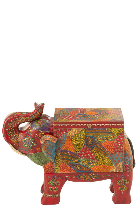 Koffer olifant Delhi mango hout mix