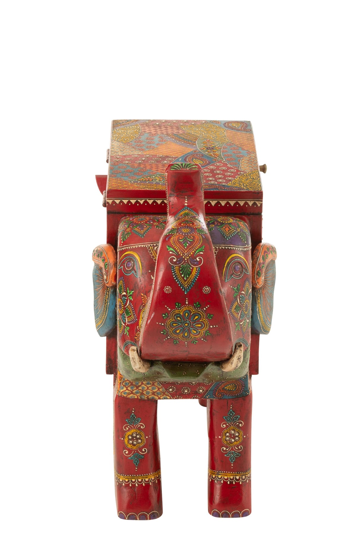 Valise éléphant Delhi bois de manguier mix
