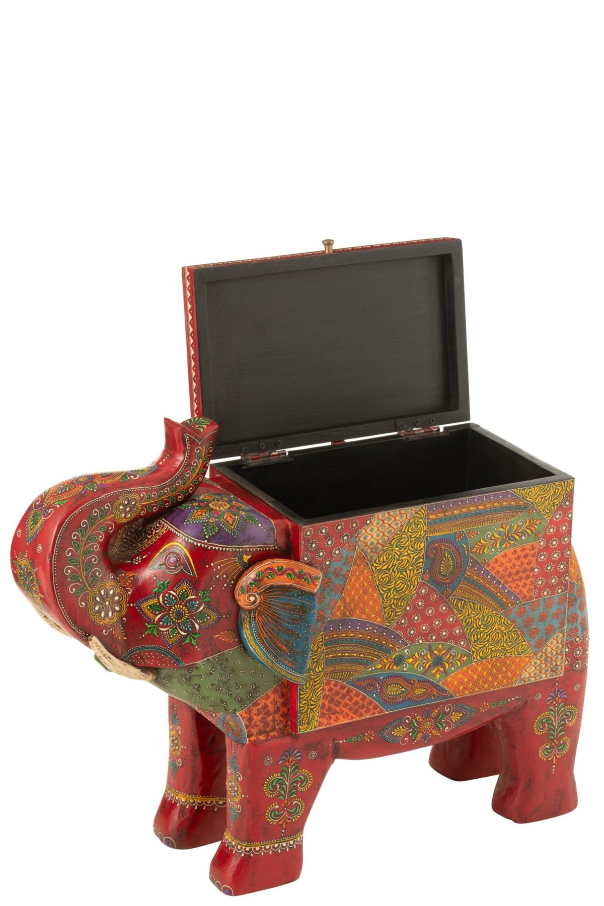 Valise éléphant Delhi bois de manguier mix