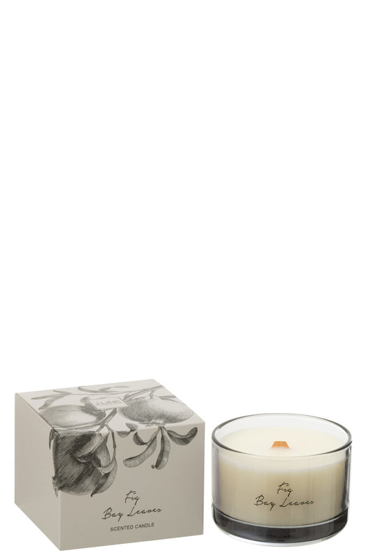 Geurkaars Vijgen Bessen Bladeren Coco Wax Small - 50 Uur