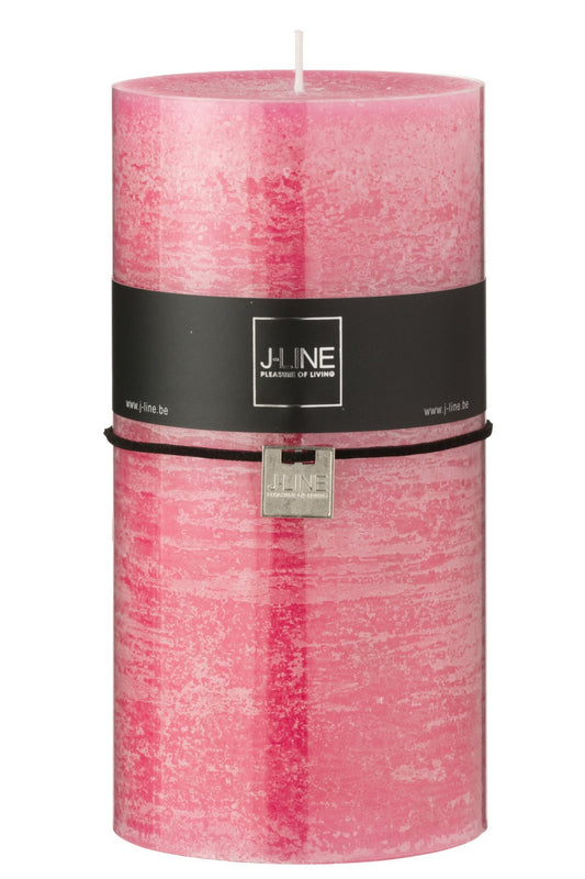 Kaars Cilinder Roze Extra Extra Large 150u