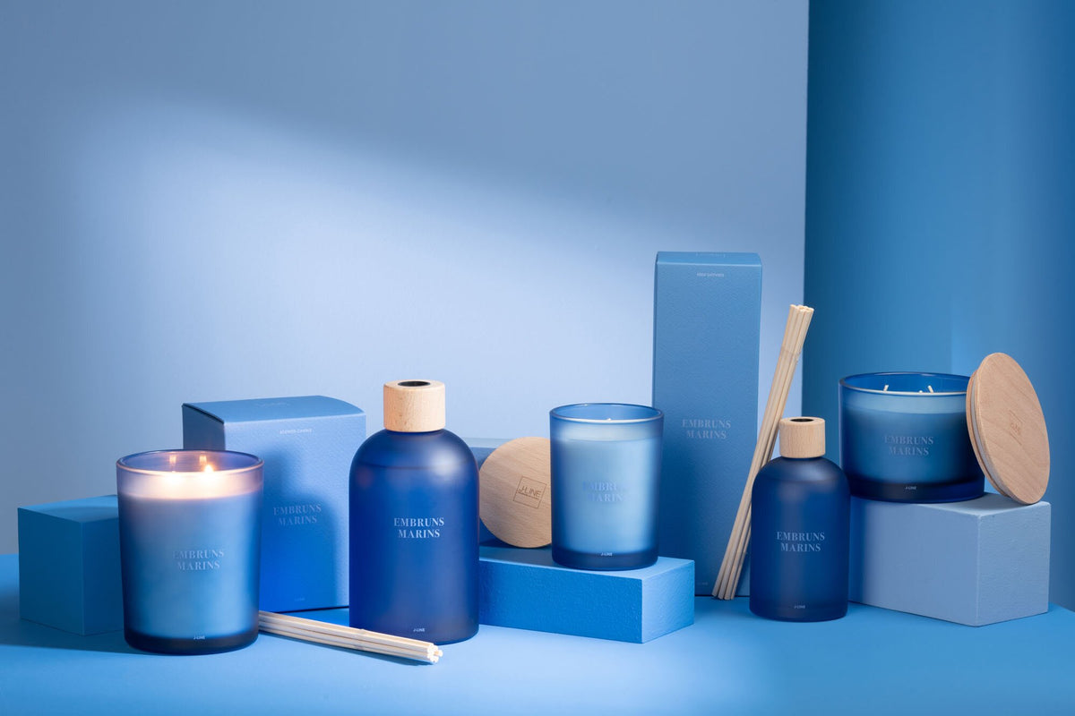 Geurkaars Accords Essentiels Embruns Marins-52h