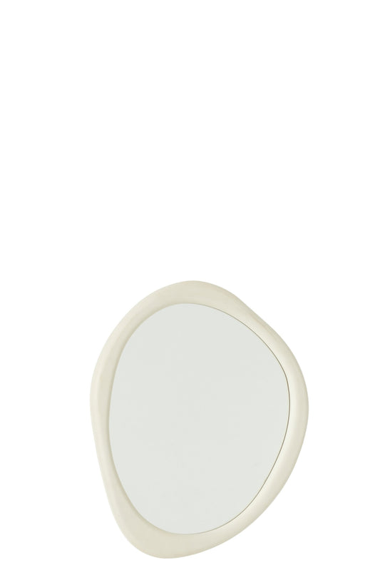 Wall Mirror Moderna Mdf/Mirror White Small
