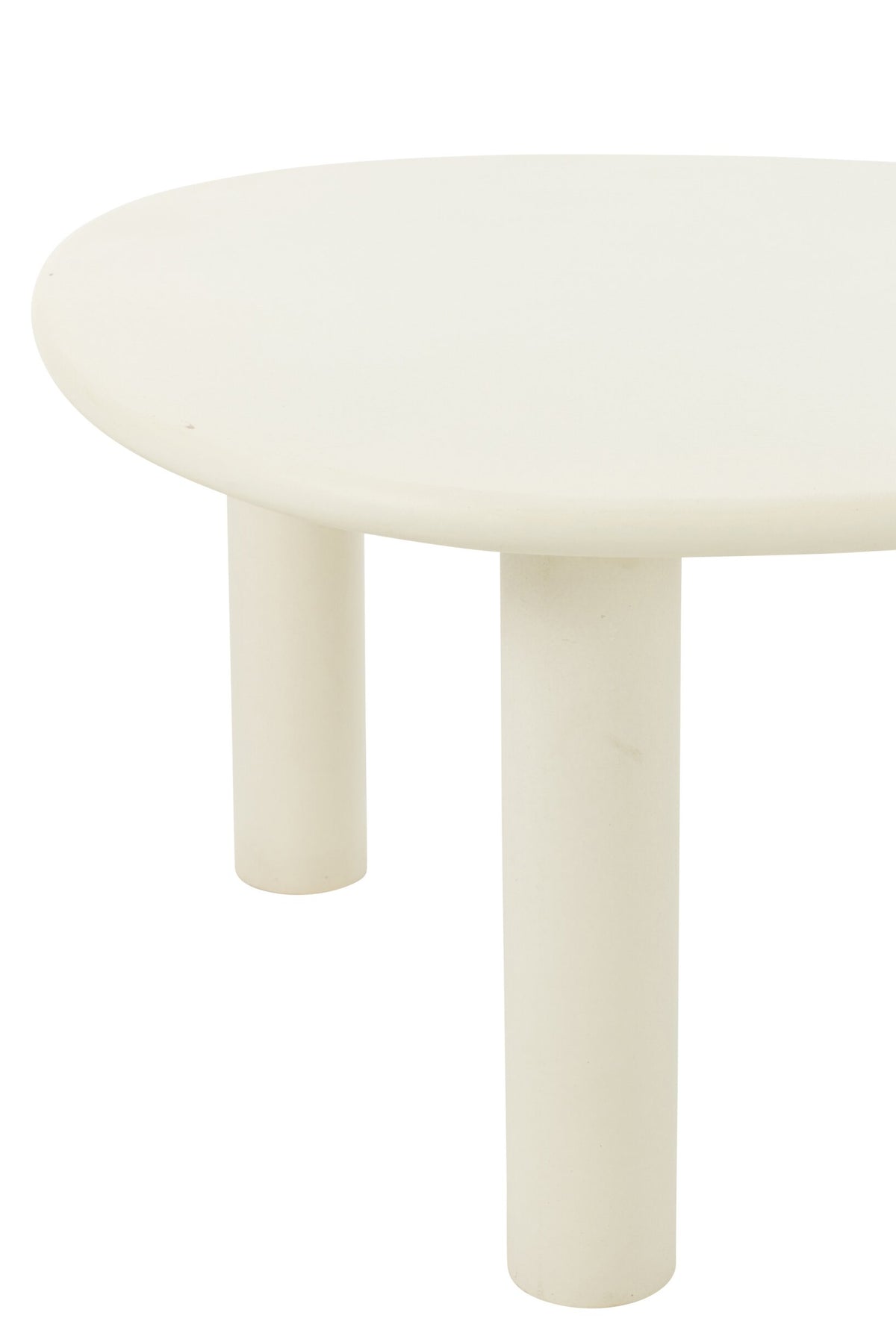 Side Table Bali Mdf/Pvc White Medium