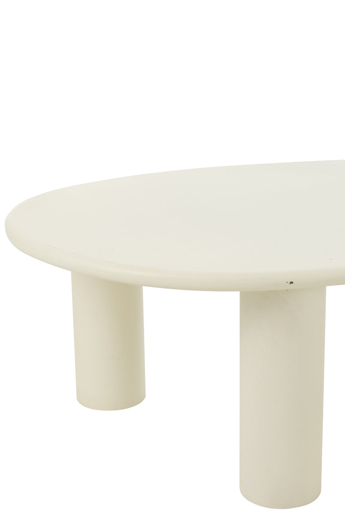 Side Table Bali Mdf/Pvc White Large