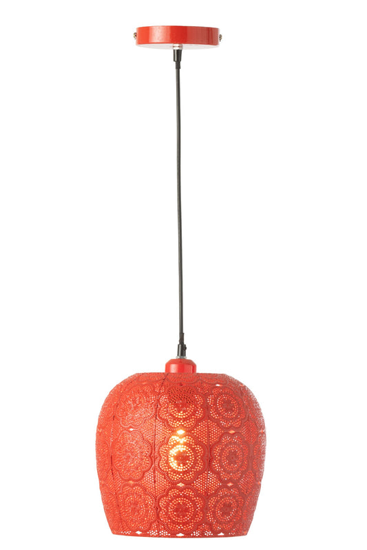 Suspension alive métal rouge