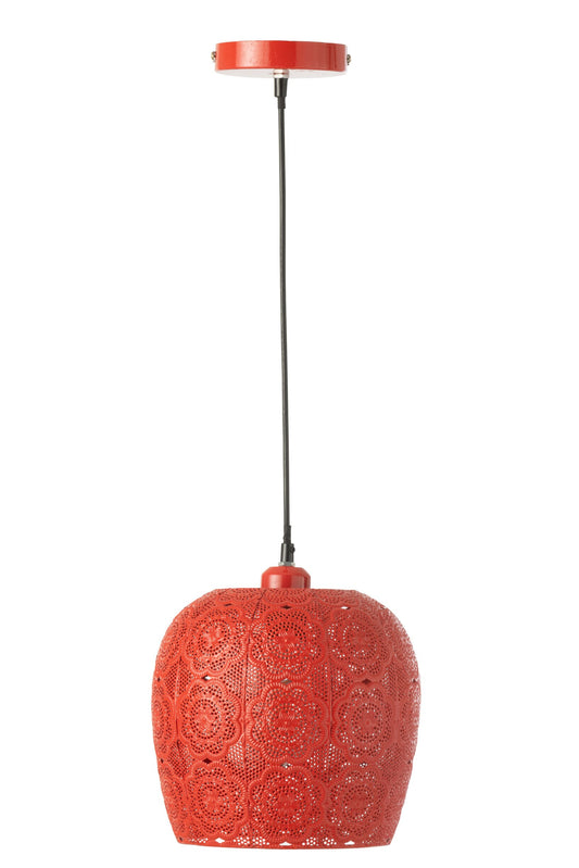 Suspension alive métal rouge