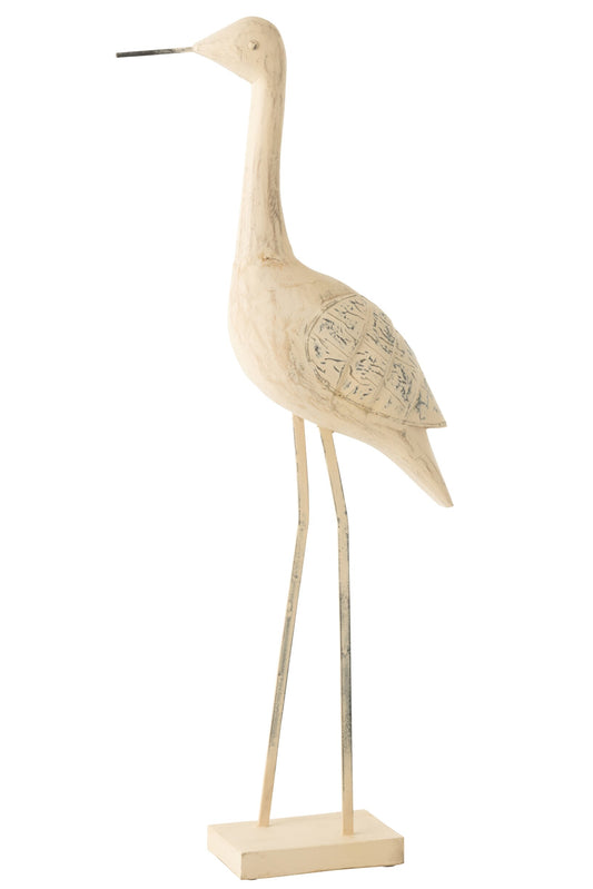 Decoration Bird Mango Wood/Metal Mix Extra Large