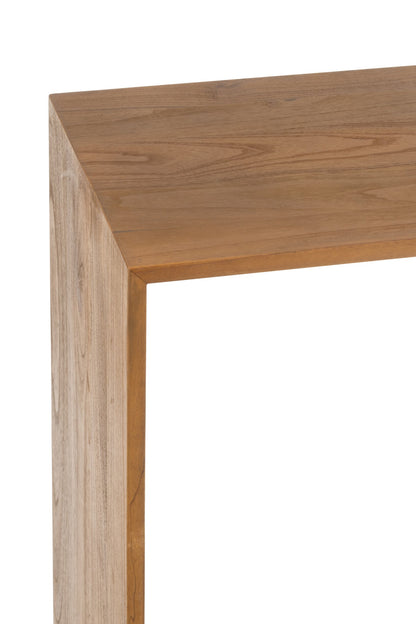 Wall Rack Cube Wood Brown