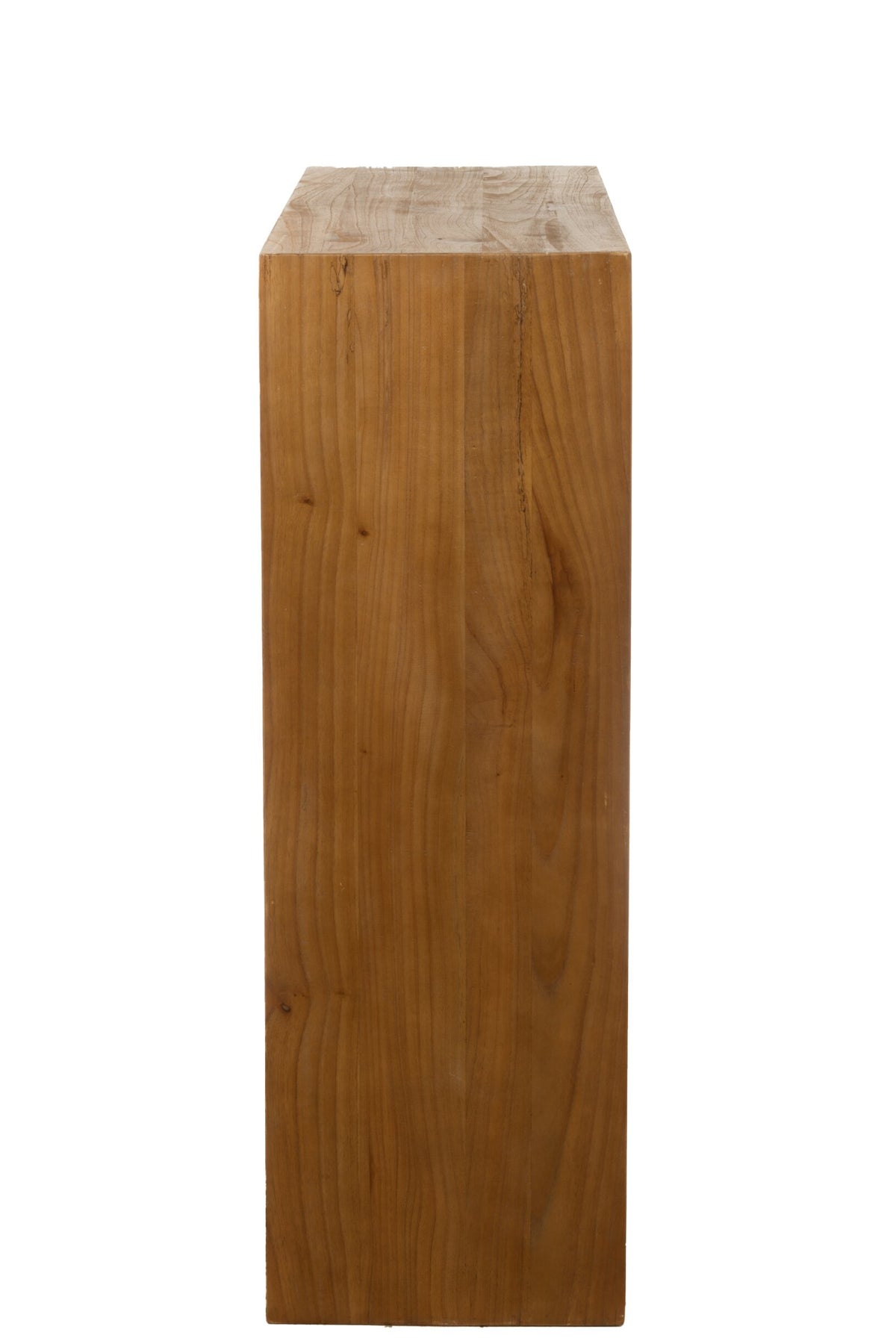 Wall Rack Cube 4p Wood Brown