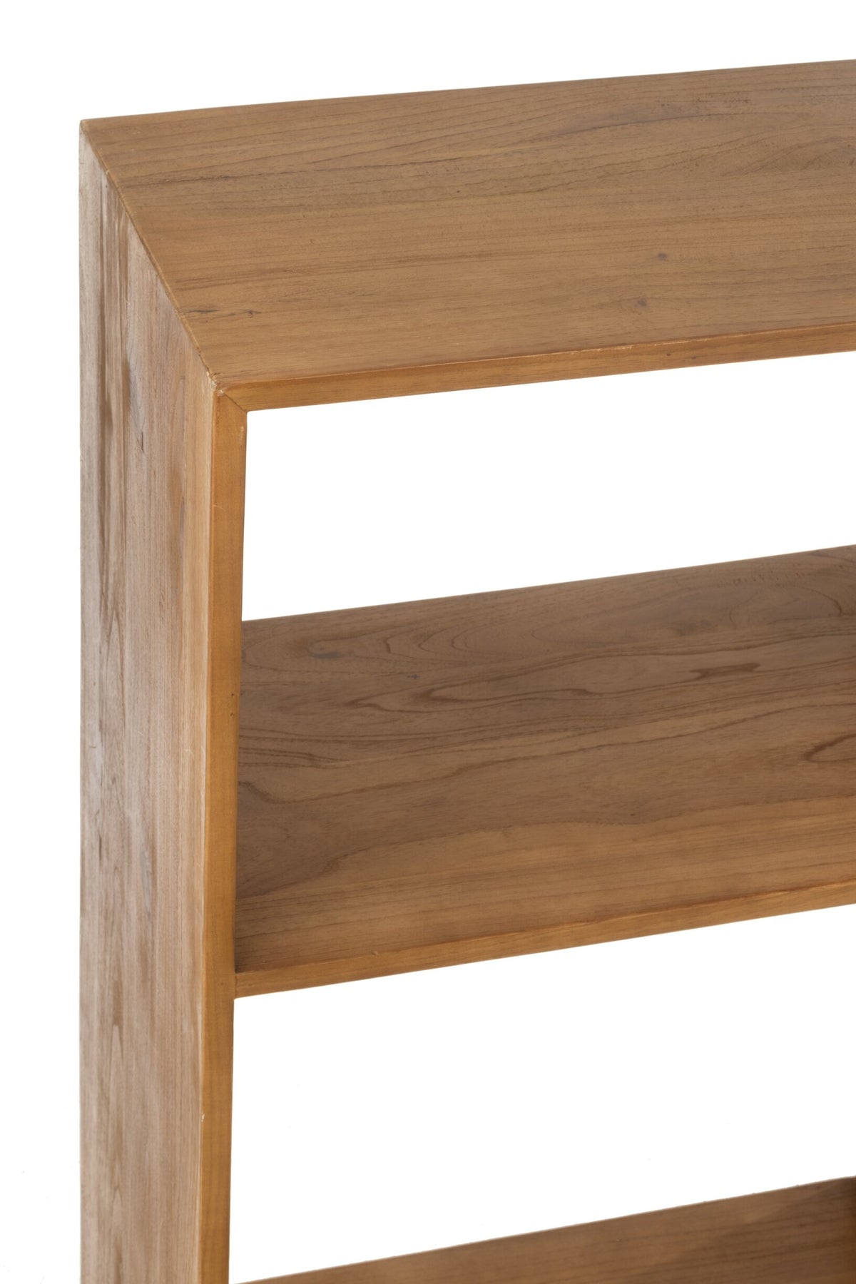 Wall Rack Cube 4p Wood Brown