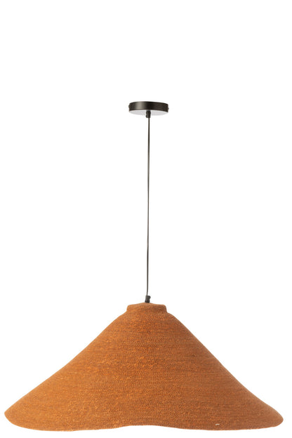 Pendant lamp seagrass rust