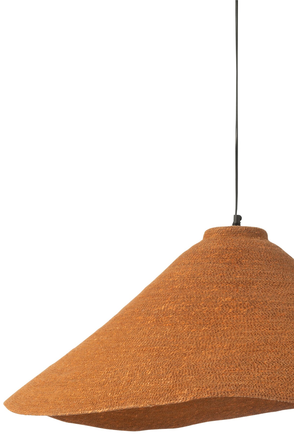 Pendant lamp seagrass rust