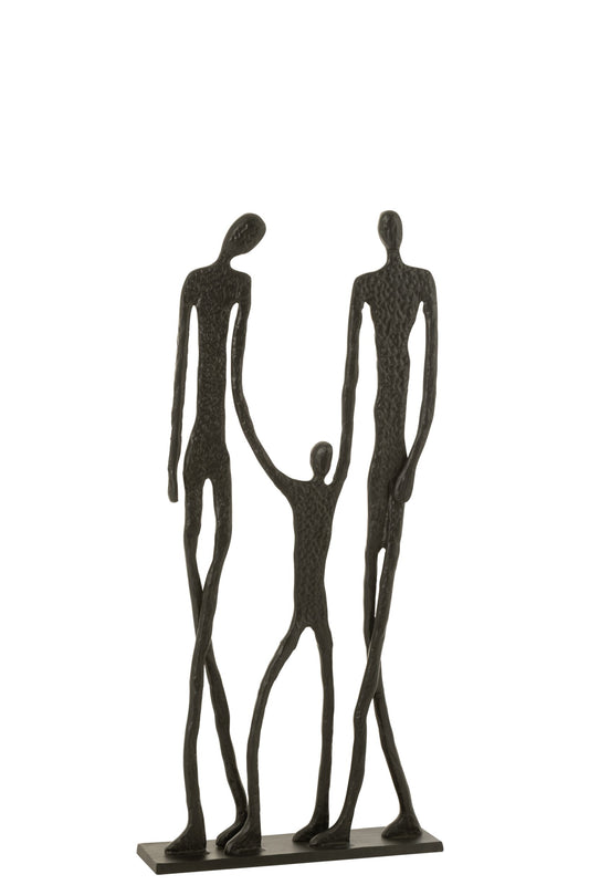 Figure Together Aluminium Black