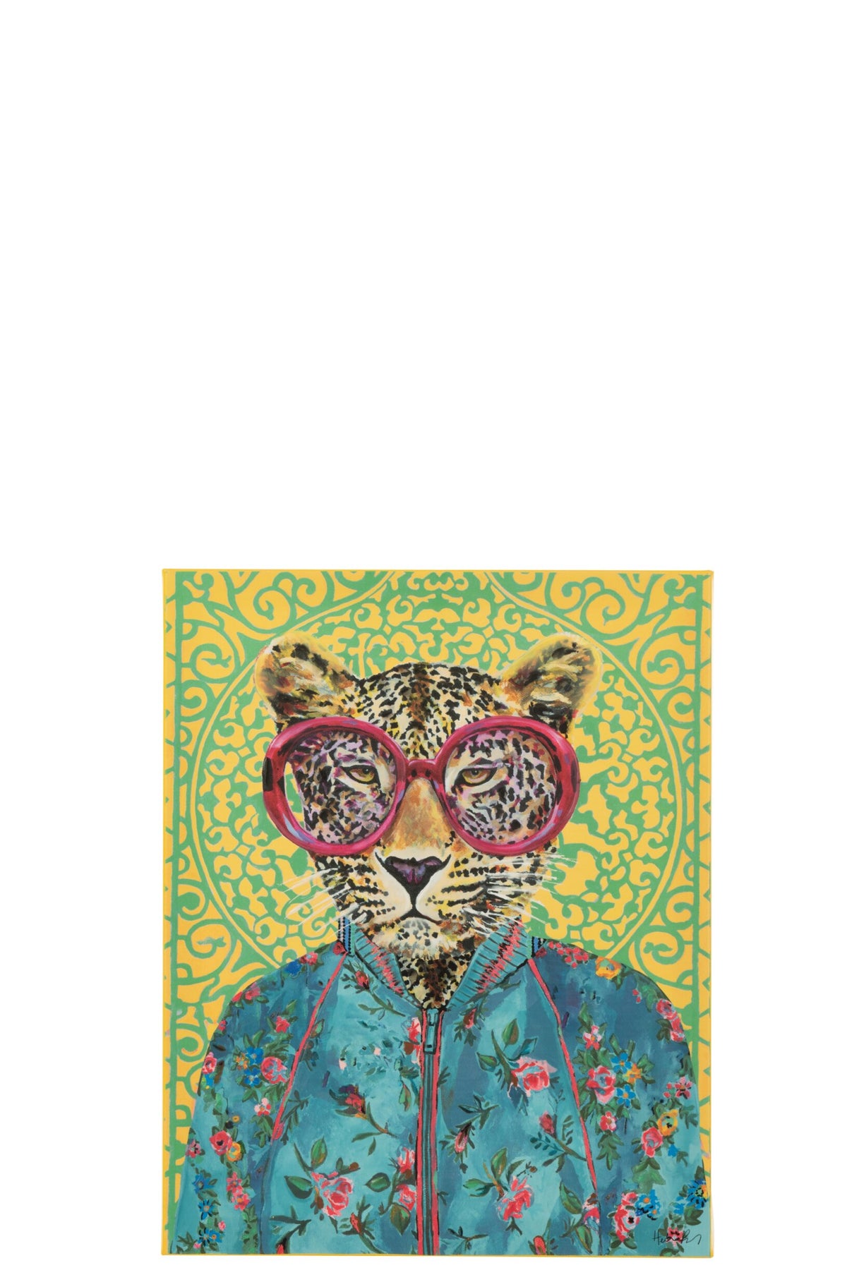 Wall Deco Tiger Popart Canvas Miix Small