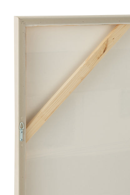 Painting Log Canvas/Pinewood White