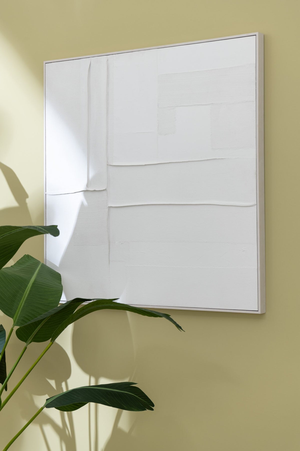 Painting Log Canvas/Pinewood White