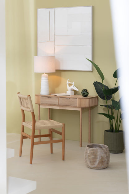 Painting Log Canvas/Pinewood White