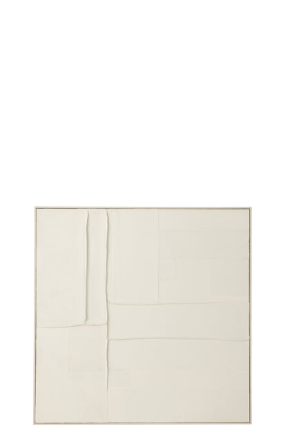 Painting Log Canvas/Pinewood White