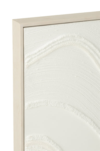 Painting Nog Canvas/Pinewood White Assortment Of 3