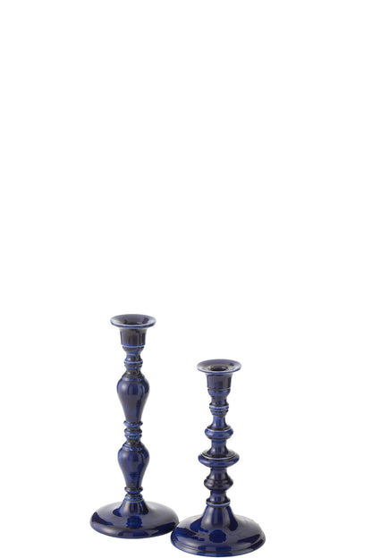 Kaarshouder Pag Aluminium Blauw
