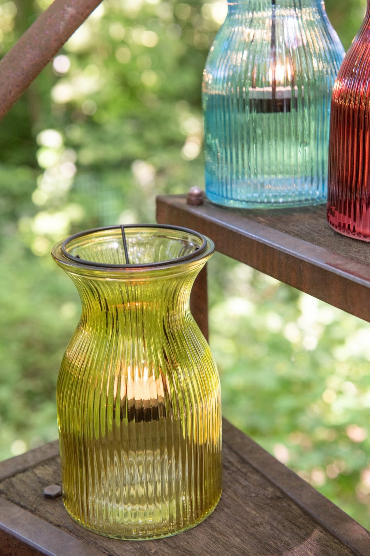 Plateau Theelichthouder Popa Glas Mix Assortiment Van 6