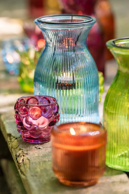 Plateau Theelichthouder Popa Glas Mix Assortiment Van 6