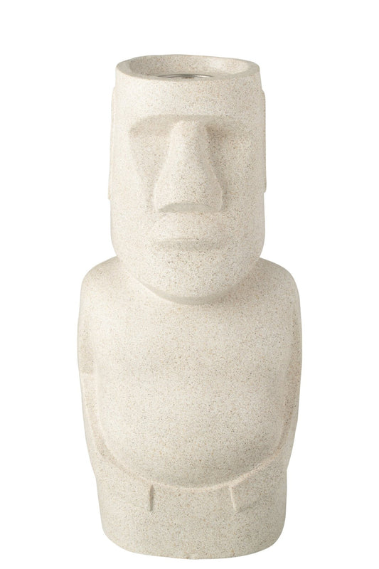 Tafelhaard Bio-Ethanol Moai Mgo Grijs