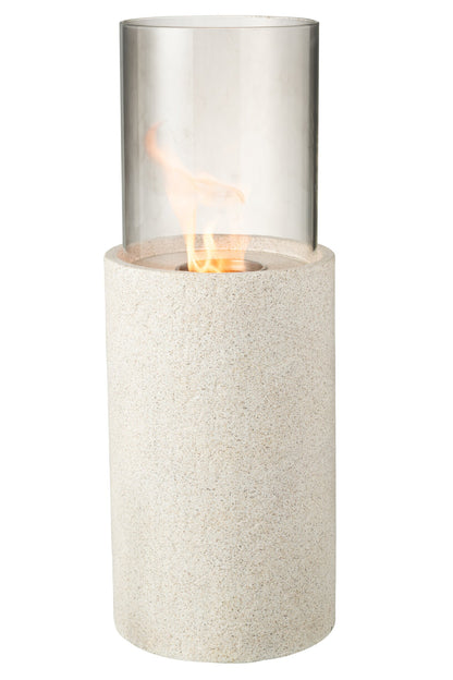 Tafelhaard Bio-Ethanol Kolom Grijs