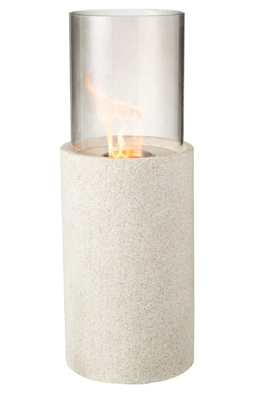 Tafelhaard Bio-Ethanol Kolom Grijs