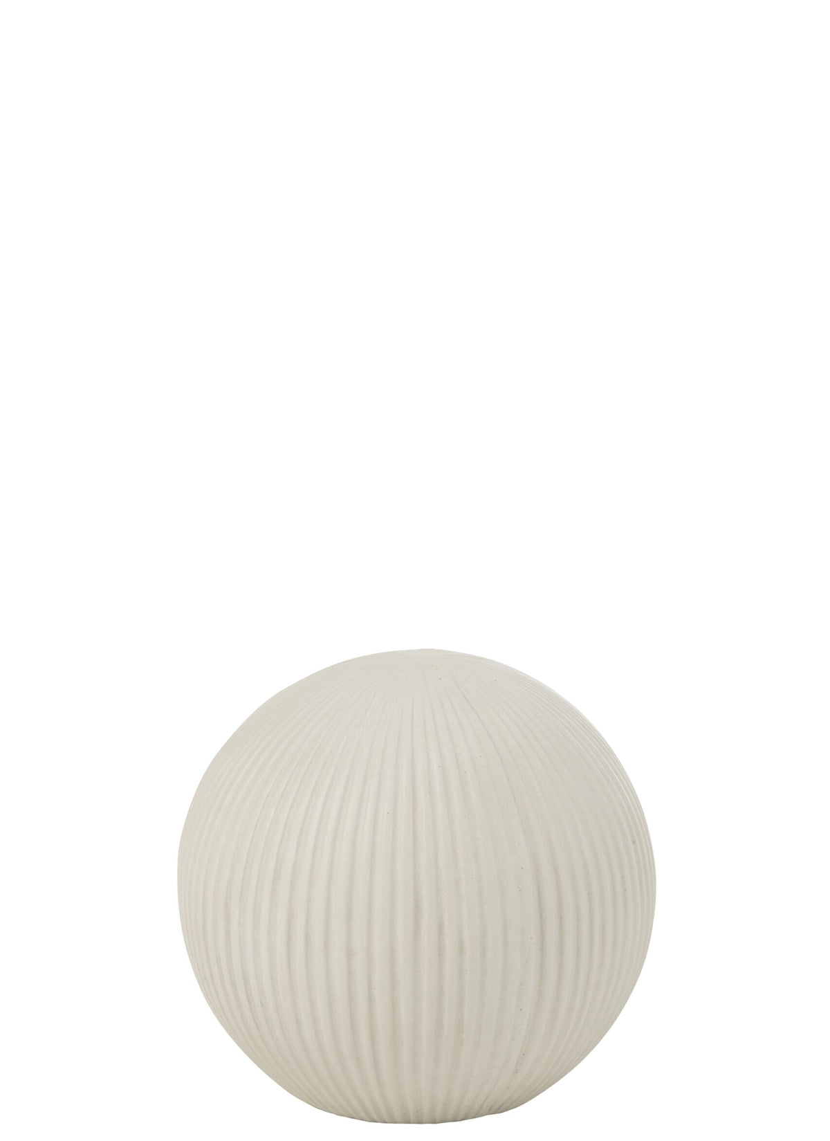 Ball Deco Clay White Small