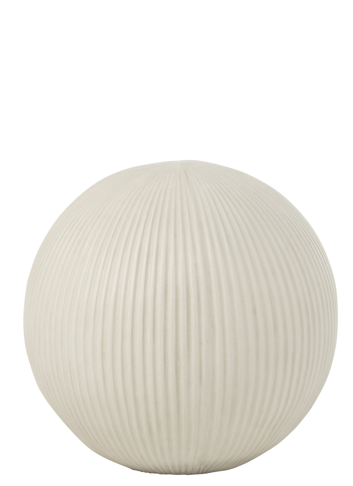 Ball Deco Clay White Large