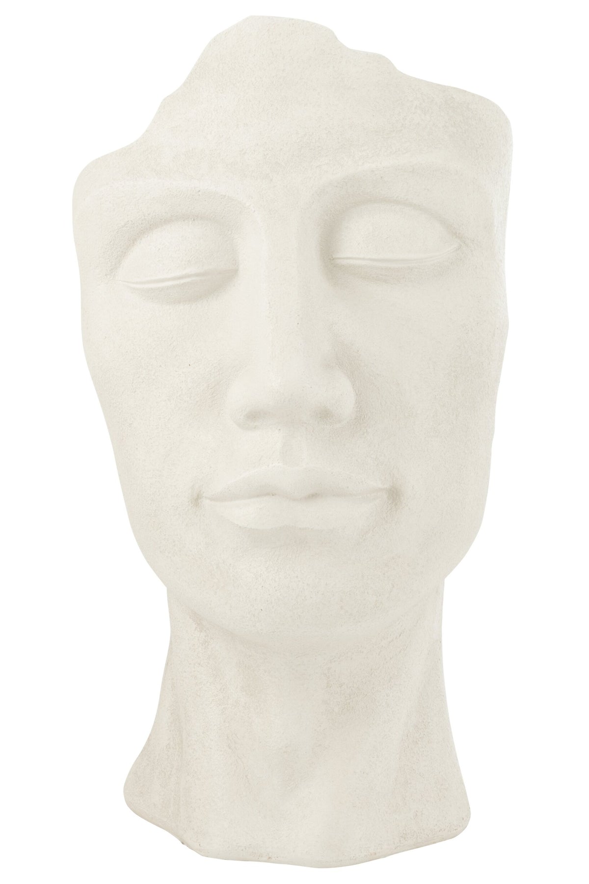 Flower Pot David Clay White Large