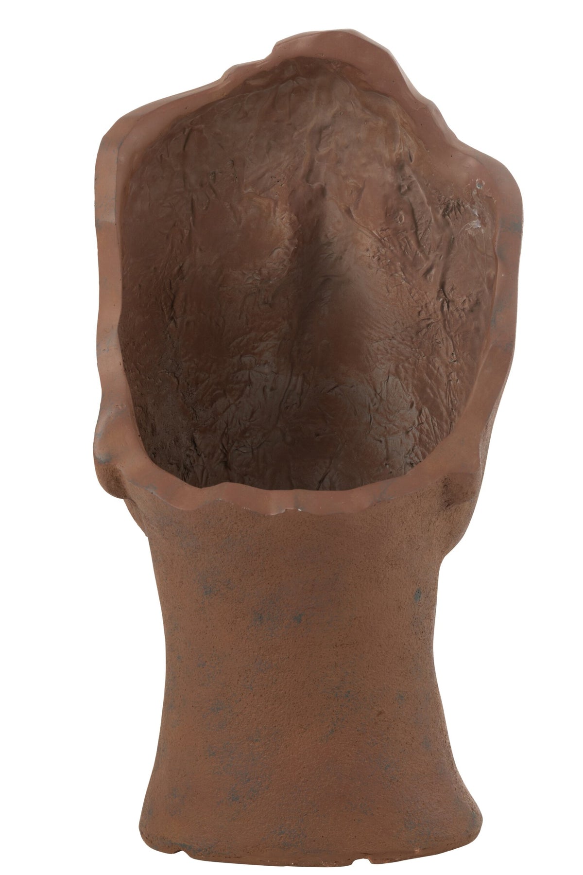 Flower Pot David Clay Rust Large