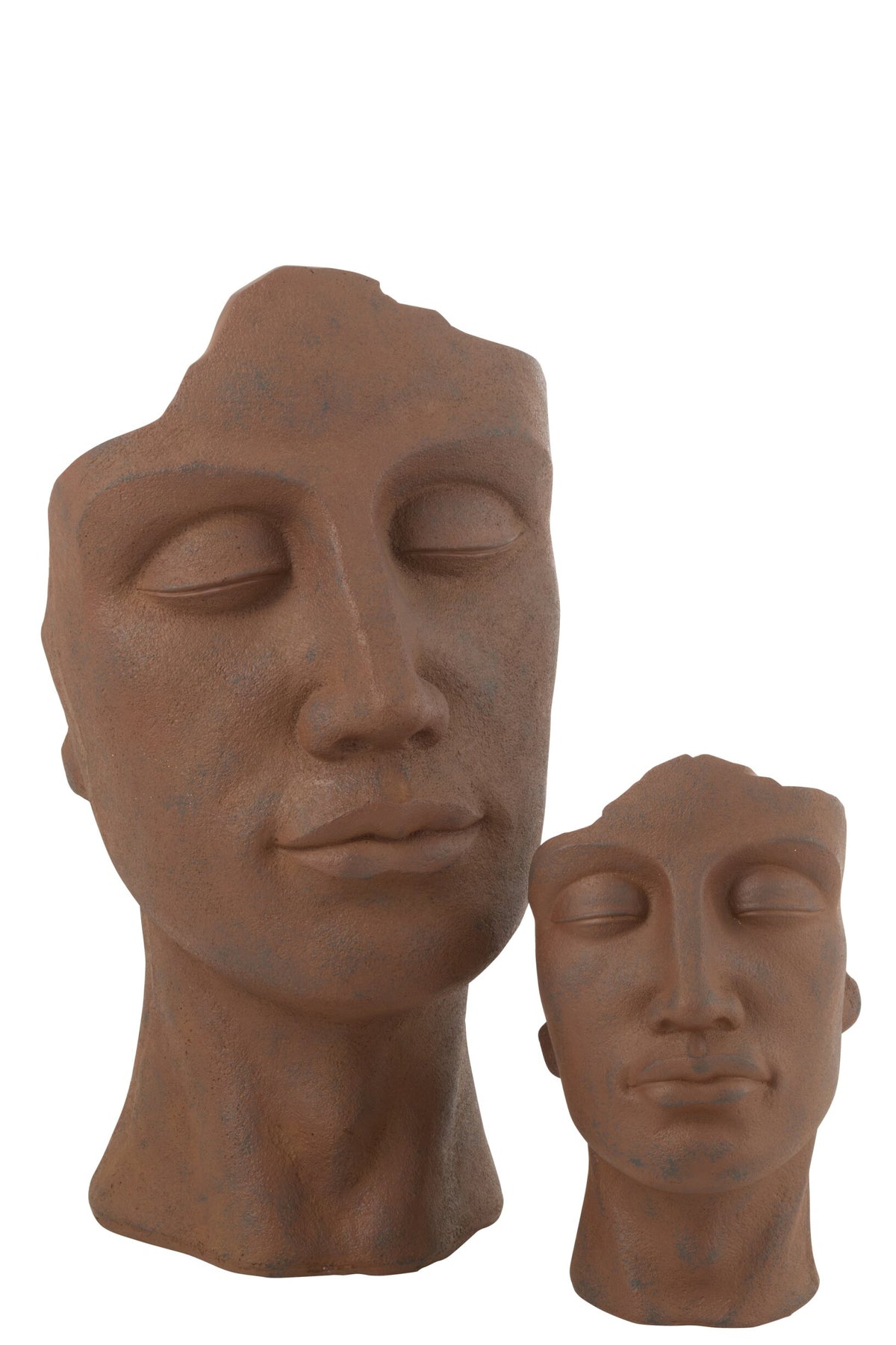 Flower Pot David Clay Rust Large