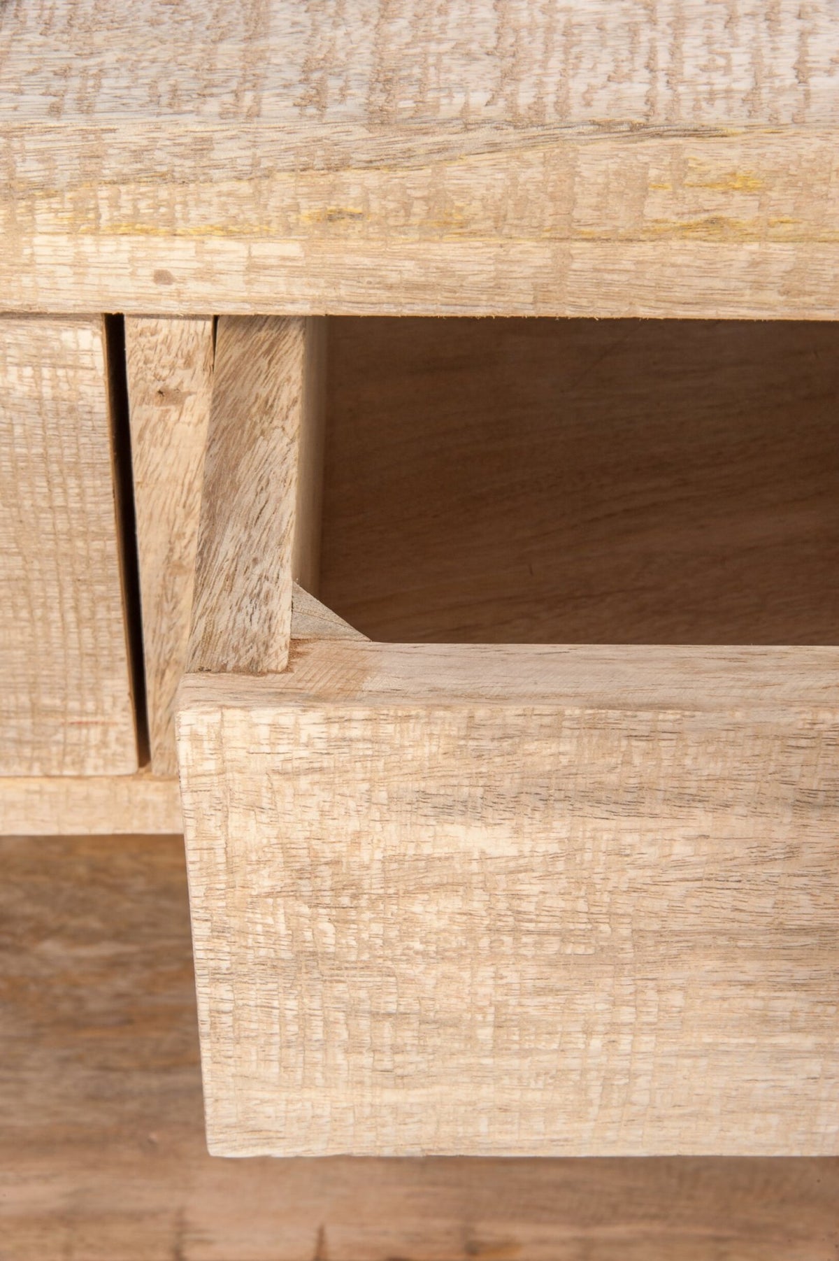 Bar 3 Drawers+3 Shelves Wood Natural