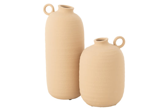 Vase Cassia Narrow Clay Beige Large