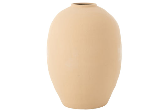 Vase Cassia Oval Clay Beige