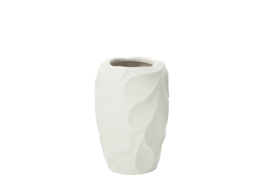 Vase Mirena Clay White Small