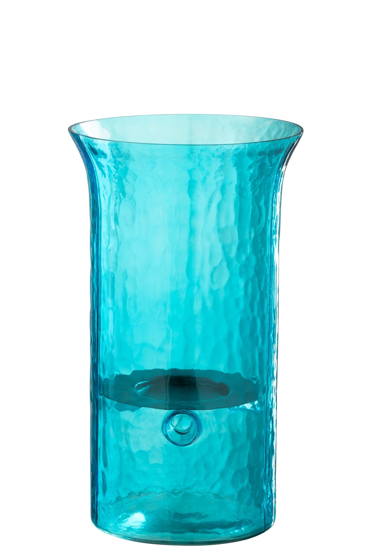 Windlicht Tarifa Smal Glas Azuur Large