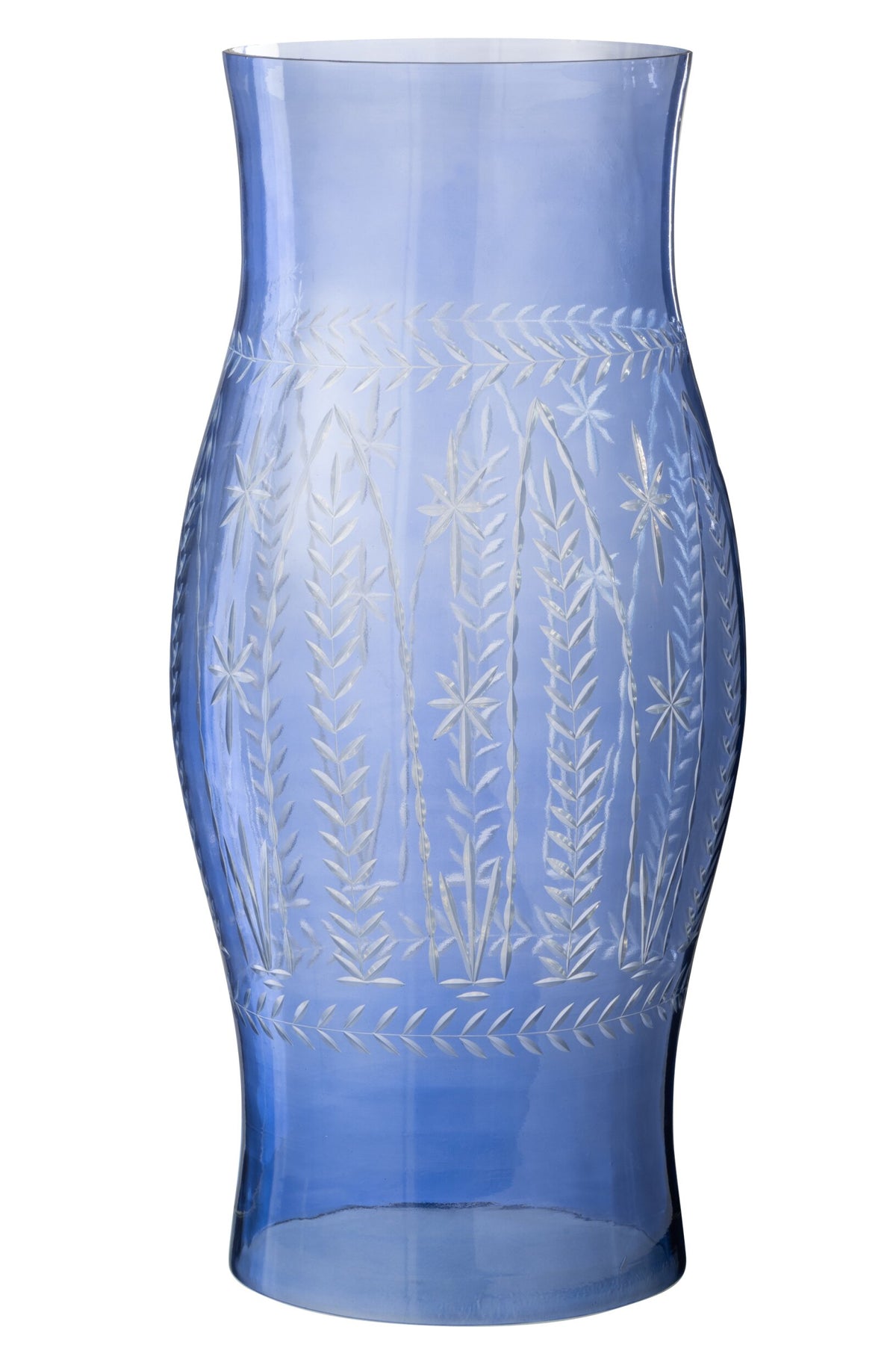Windlicht Tarifa Glas Blauw Large