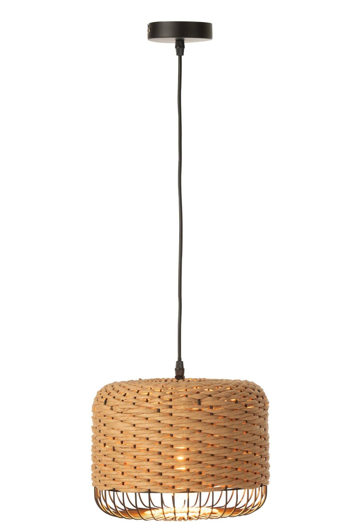 Ceiling light metal natural