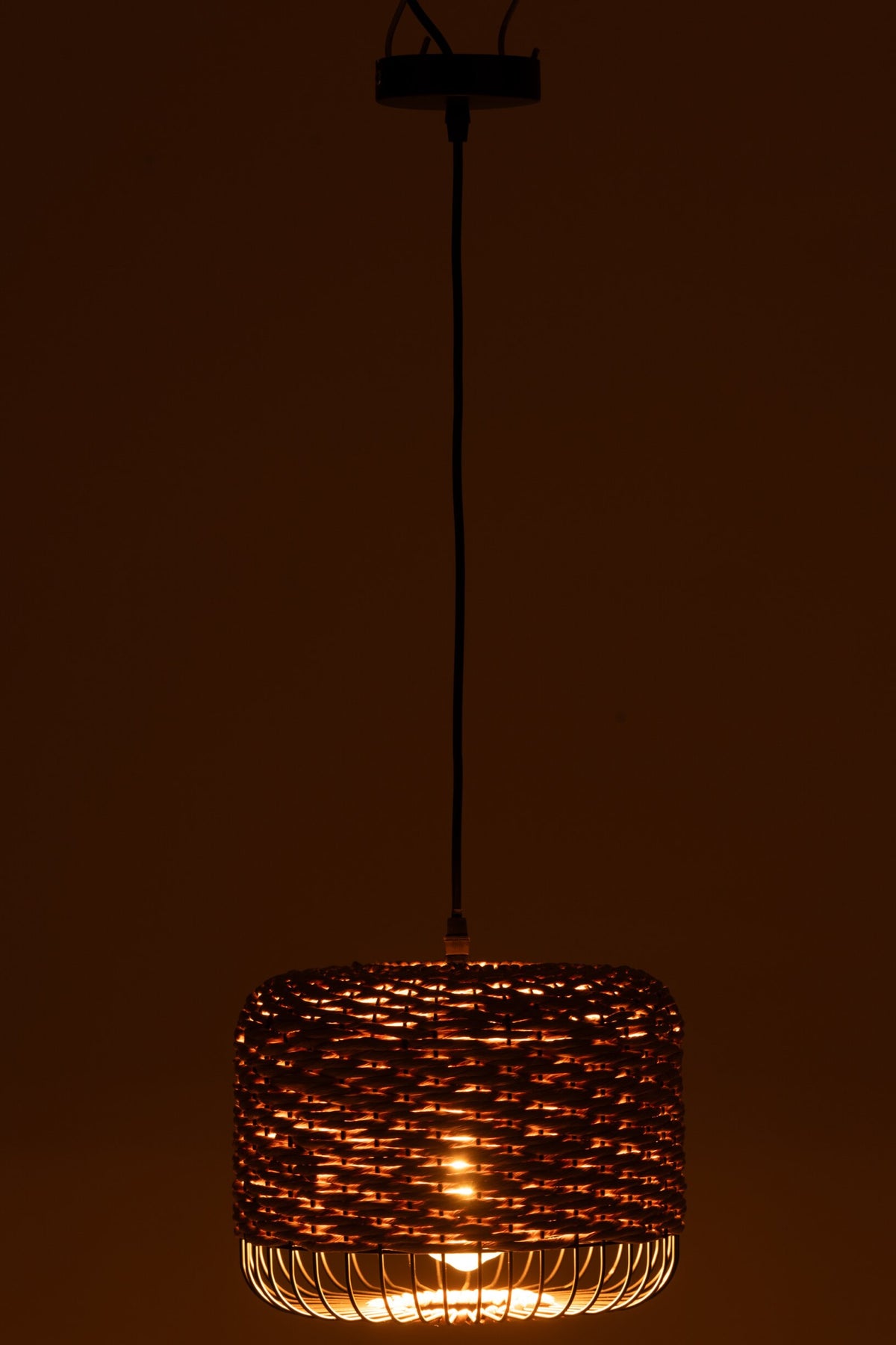 Ceiling light metal natural