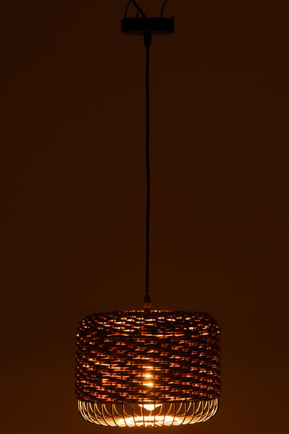 Ceiling light metal natural