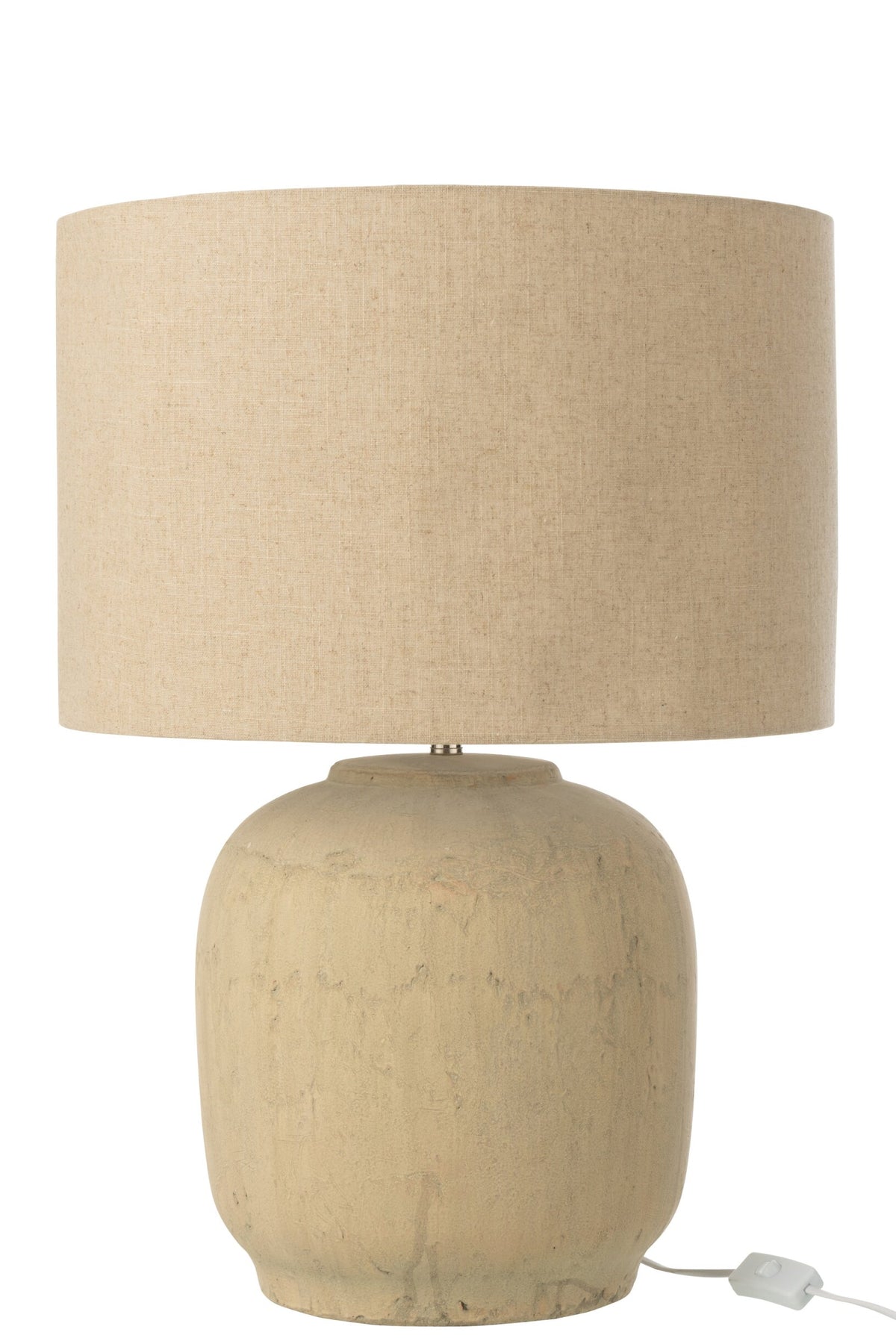 Table lamp Mia terracotta beige large