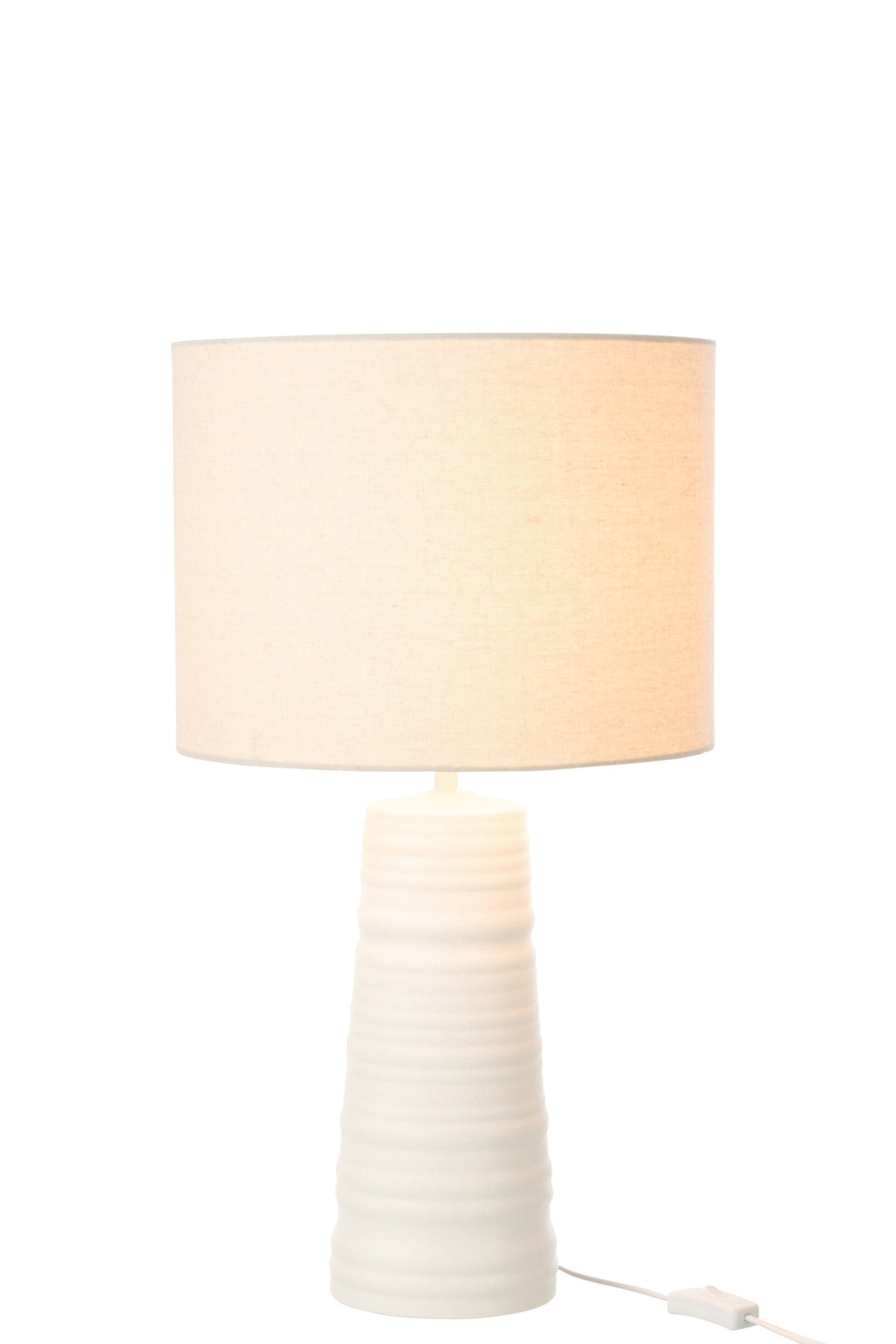 Table lamp ceramic white